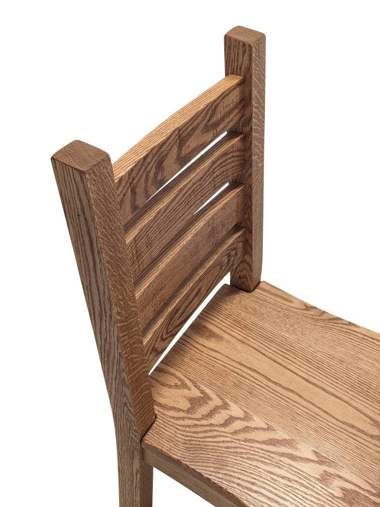 Oak Dining Chairs | Golden Oak Finish