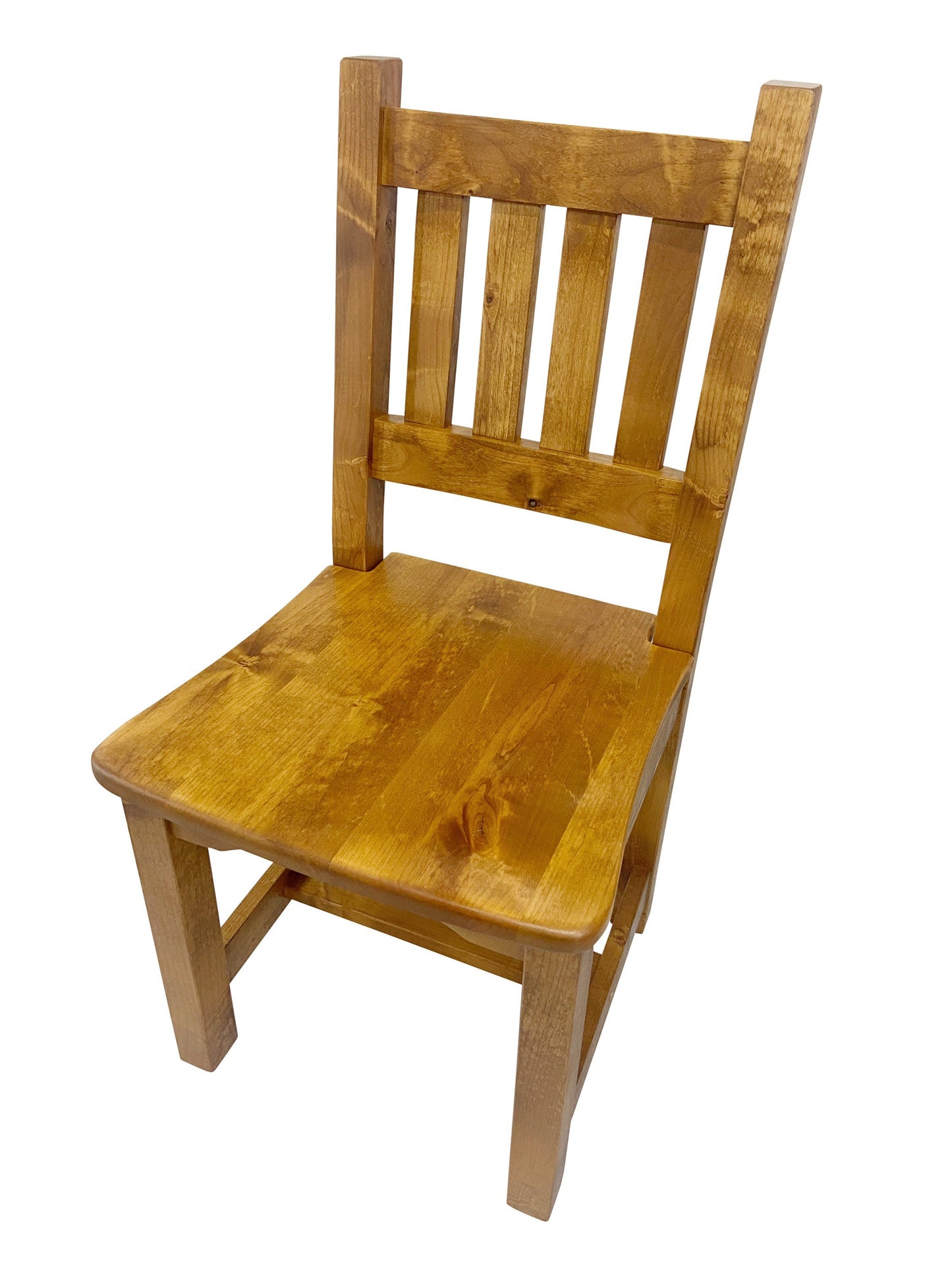 Alder Dining Chairs | Golden Oak Finish