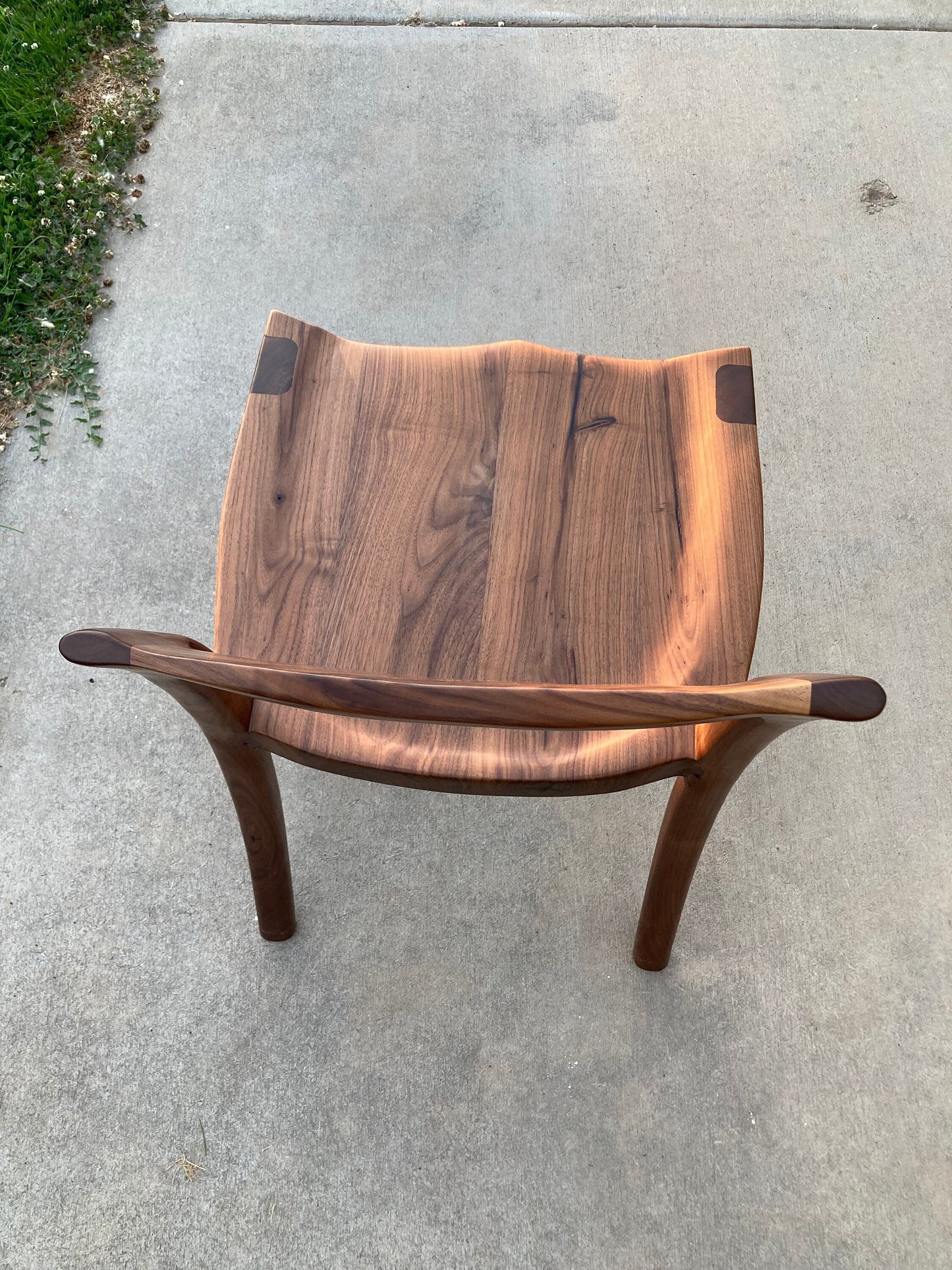 Walnut Dining Chair | Hand Carved