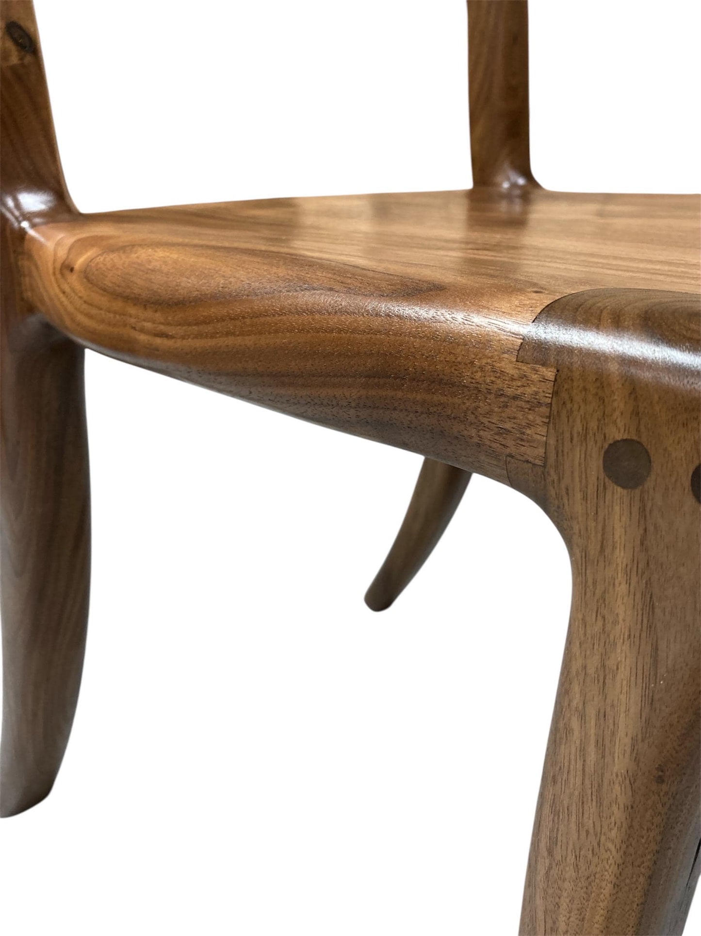 Walnut Dining Chair | Hand Carved