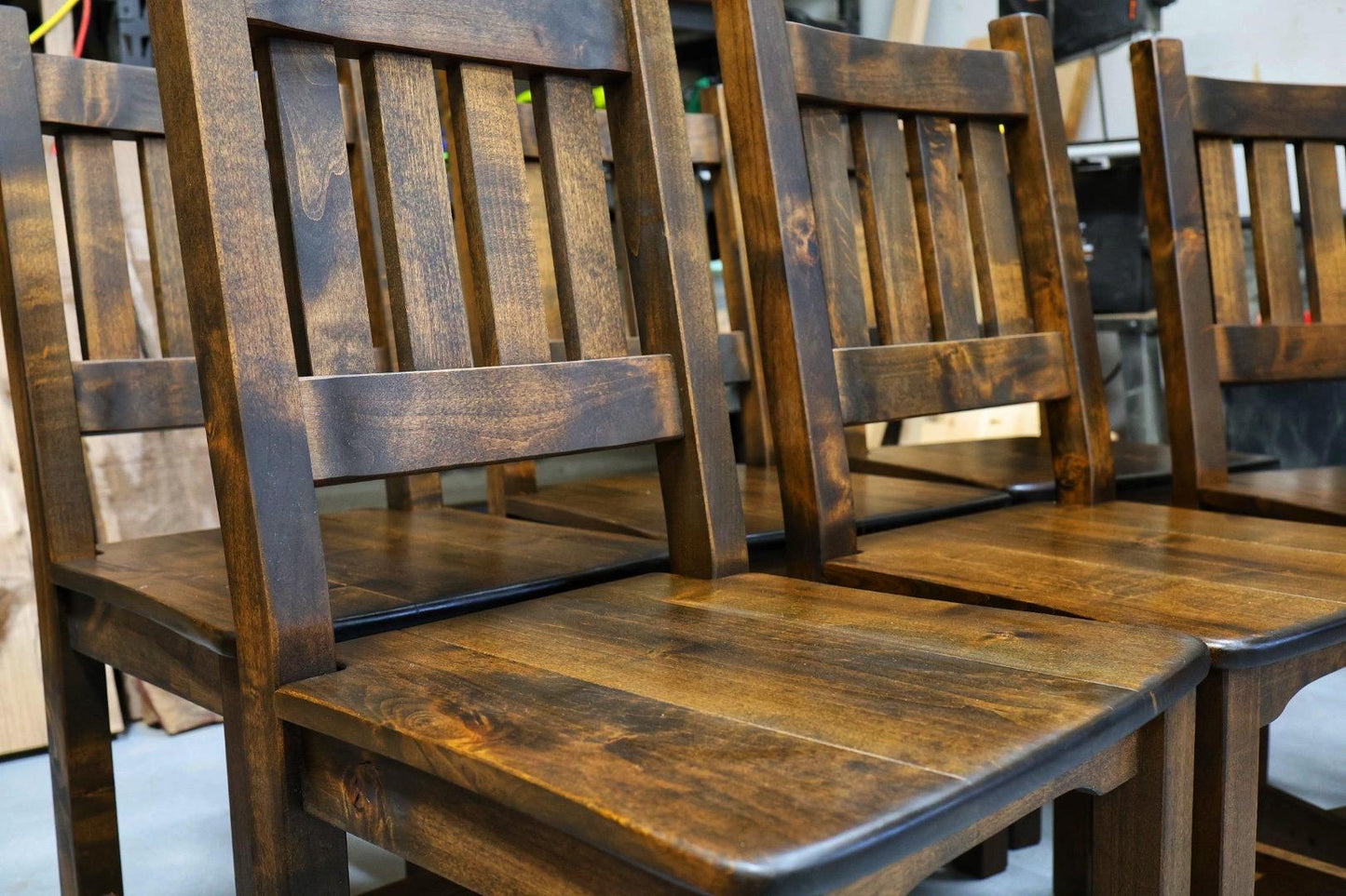 Alder Dining Chairs | Dark Walnut