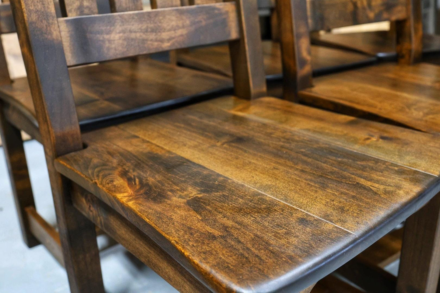 Alder Dining Chairs | Dark Walnut