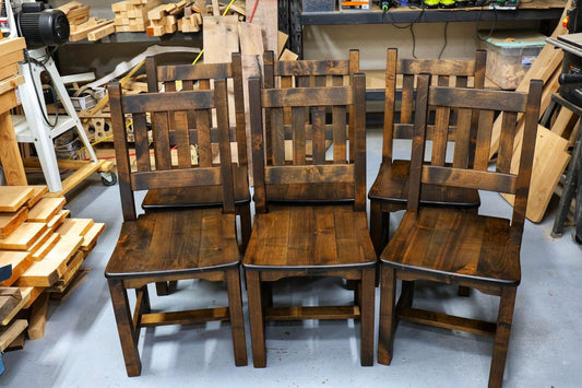 Alder Dining Chairs | Dark Walnut