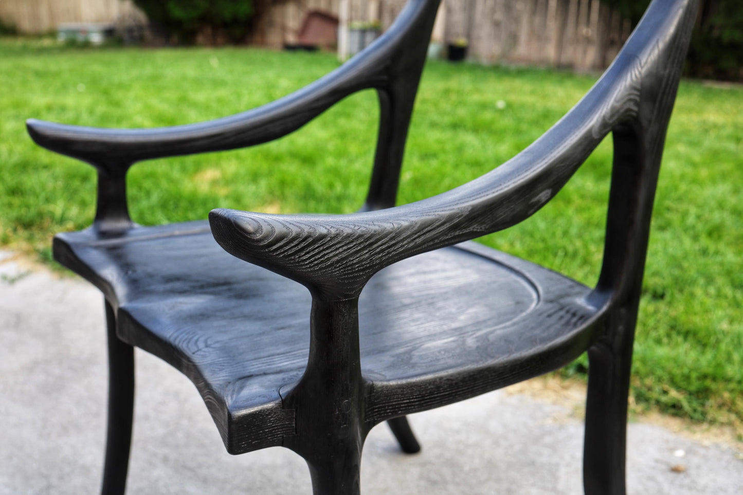 Black Ash Arm Chair