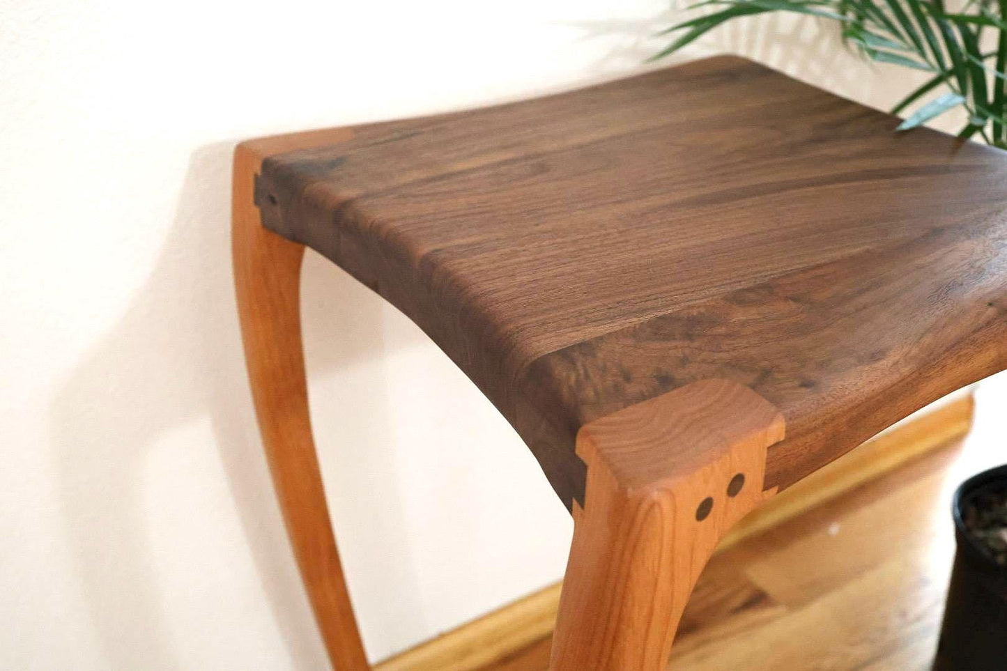 Walnut End Table | Alder Legs