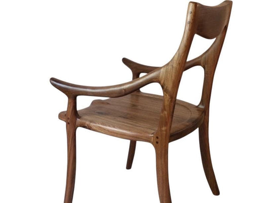 Walnut Arm Chair | Natural Finish