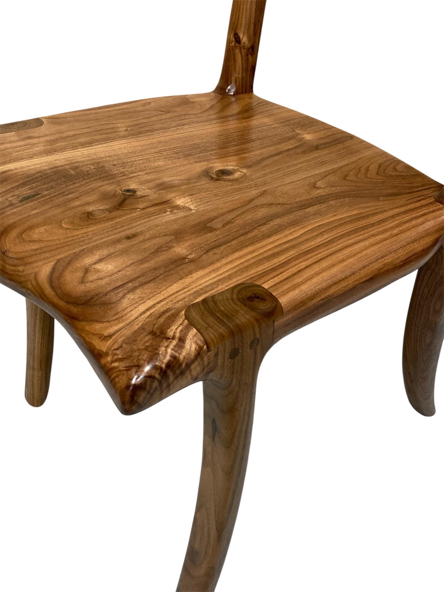 Walnut Dining Chair | Hand Carved