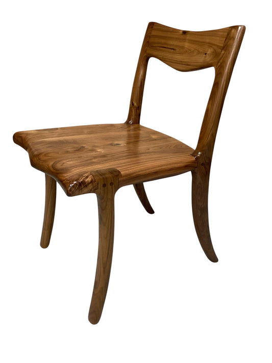 Walnut Dining Chair | Hand Carved