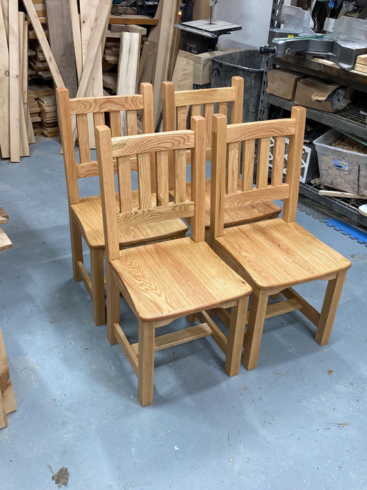 Handcracted Oak Dining Chairs | Custom Dining Chairs | Set of 6 Chairs | Set of 4 Chairs